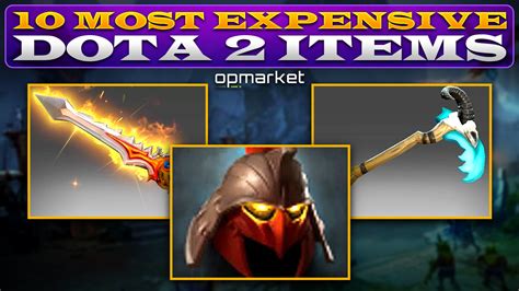 Changes in the most expensive Dota 2 items' prices over the past .